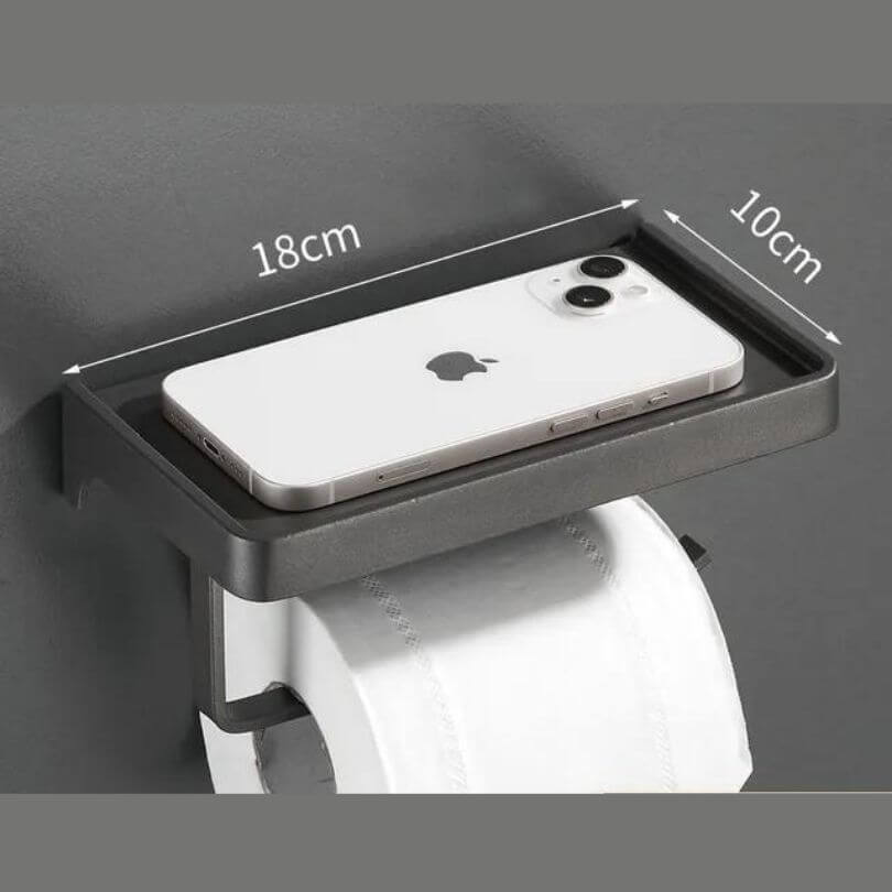 PureLiving 2 - Toilettenpapierhalterung ohne Bohren